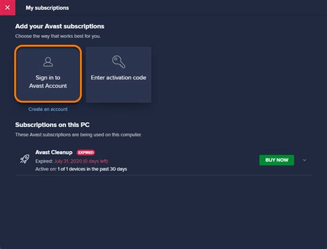 Jak aktywować program Avast Premium Security .